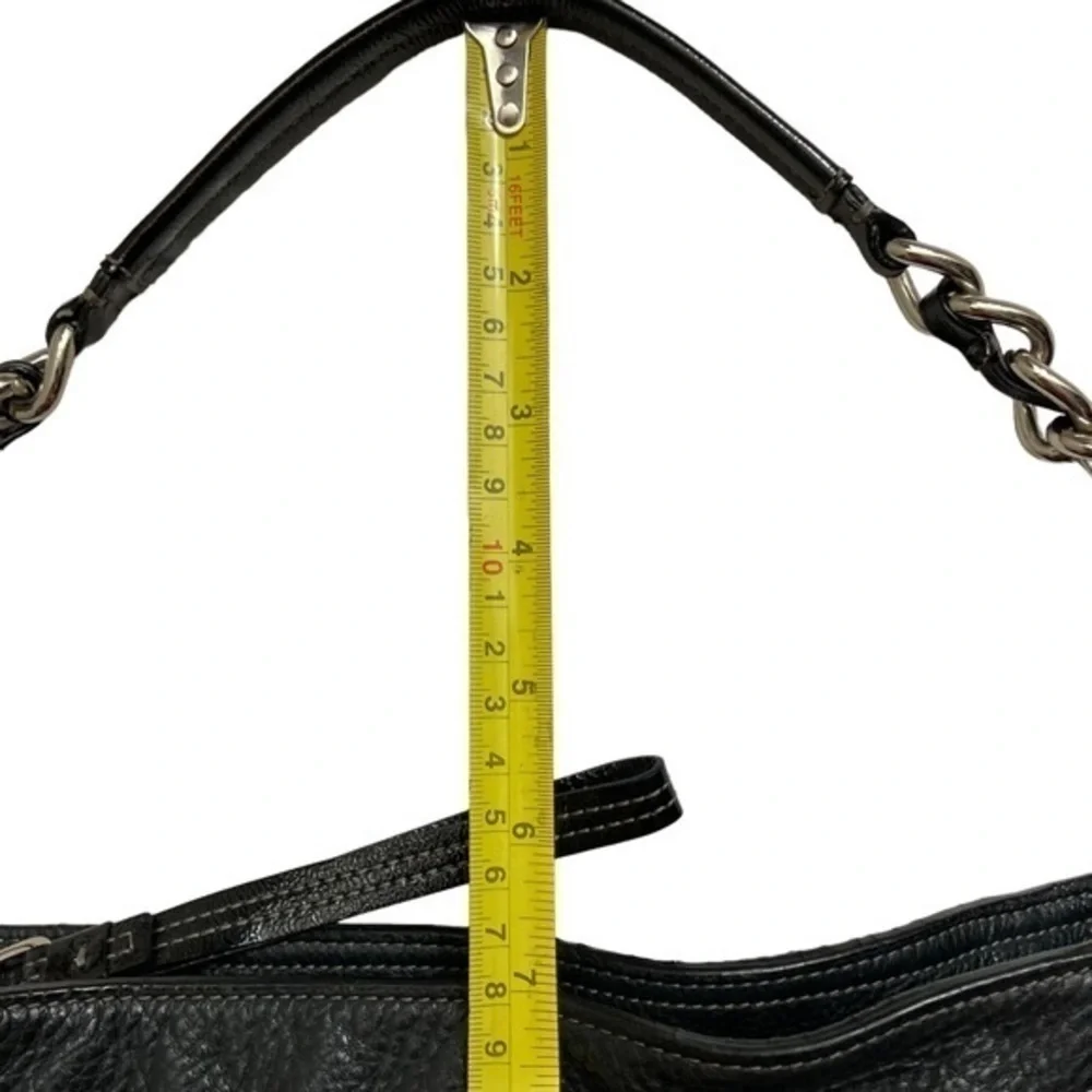 Coach Madison Tribeca Black Leather Shoulder Bag 14109